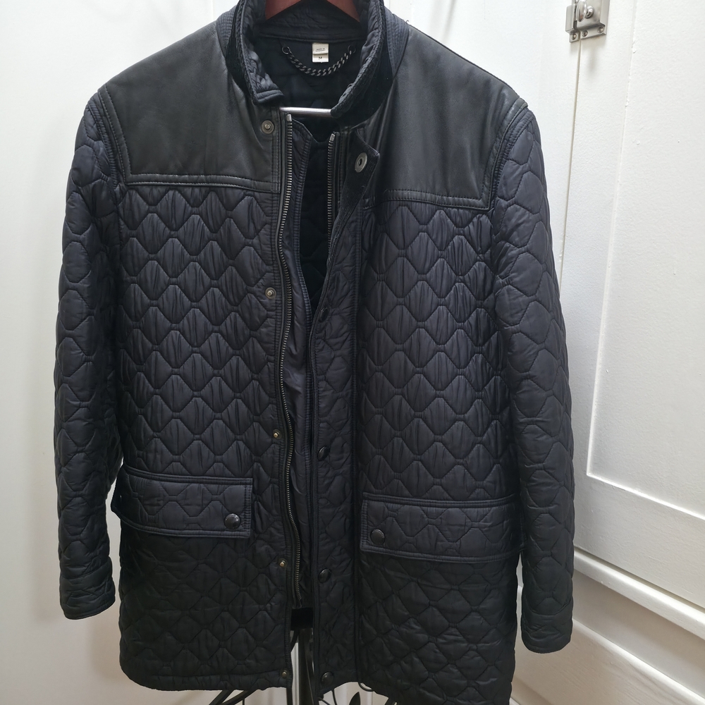 Burberry Black Diamond Quilted Field Jacket